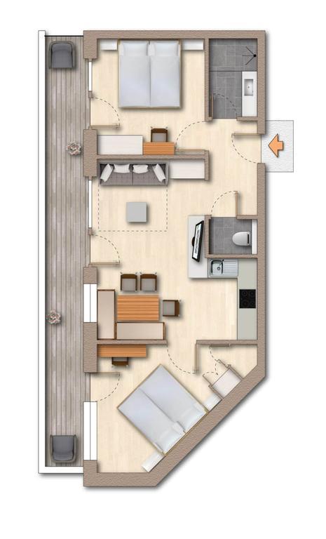 Apart Alpin Hippach Exterior foto